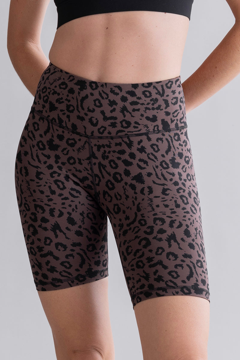 hey-honey-classic-biker-mono-leo-soft-brown-leo-shorts image 5