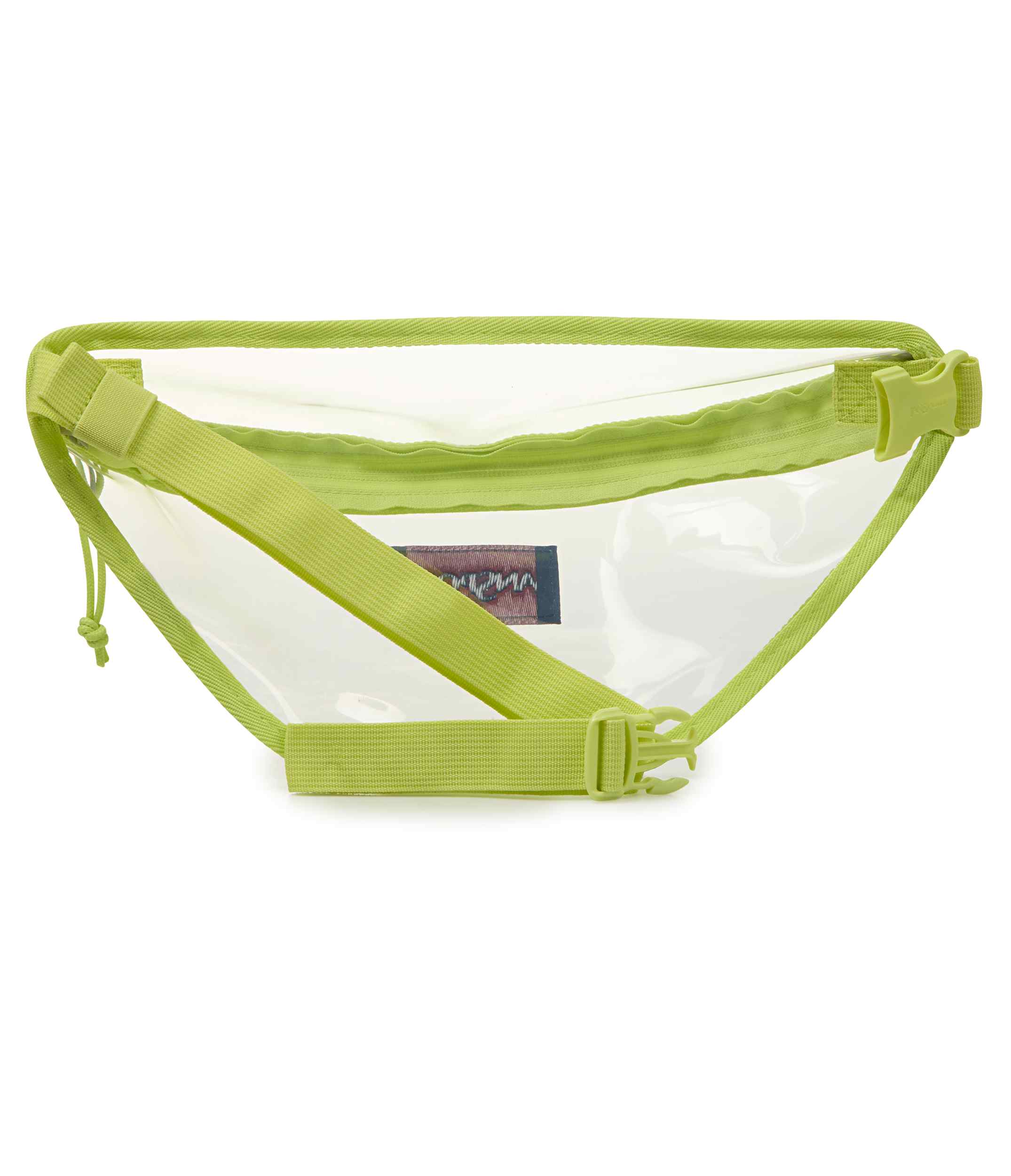 jansport-clear-waistpack-bauchtasche-lime-citron-transparent image 3