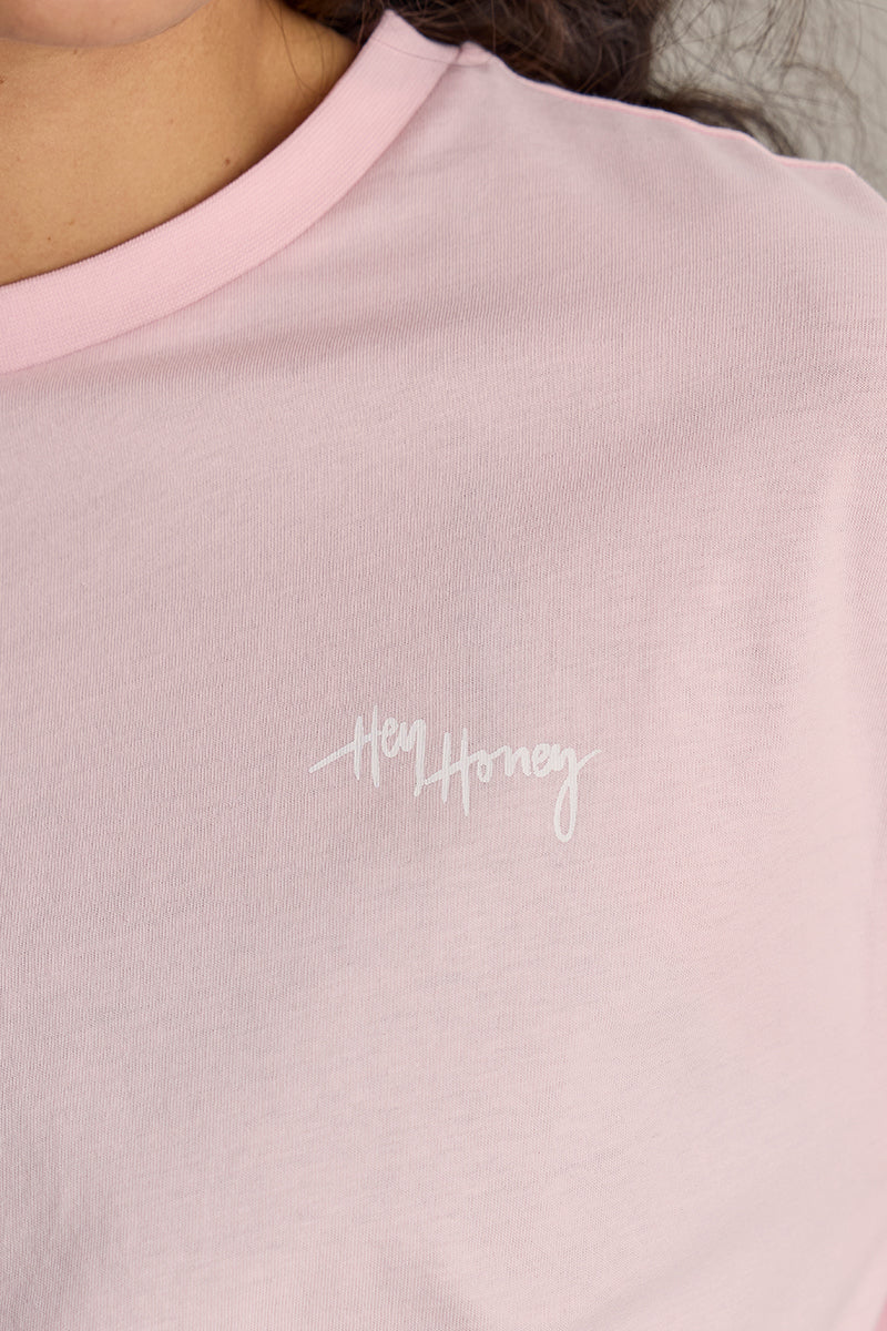 hey-honey-classic-t-shirt-hey-rose-baumwoll-shirt-oversize image 5