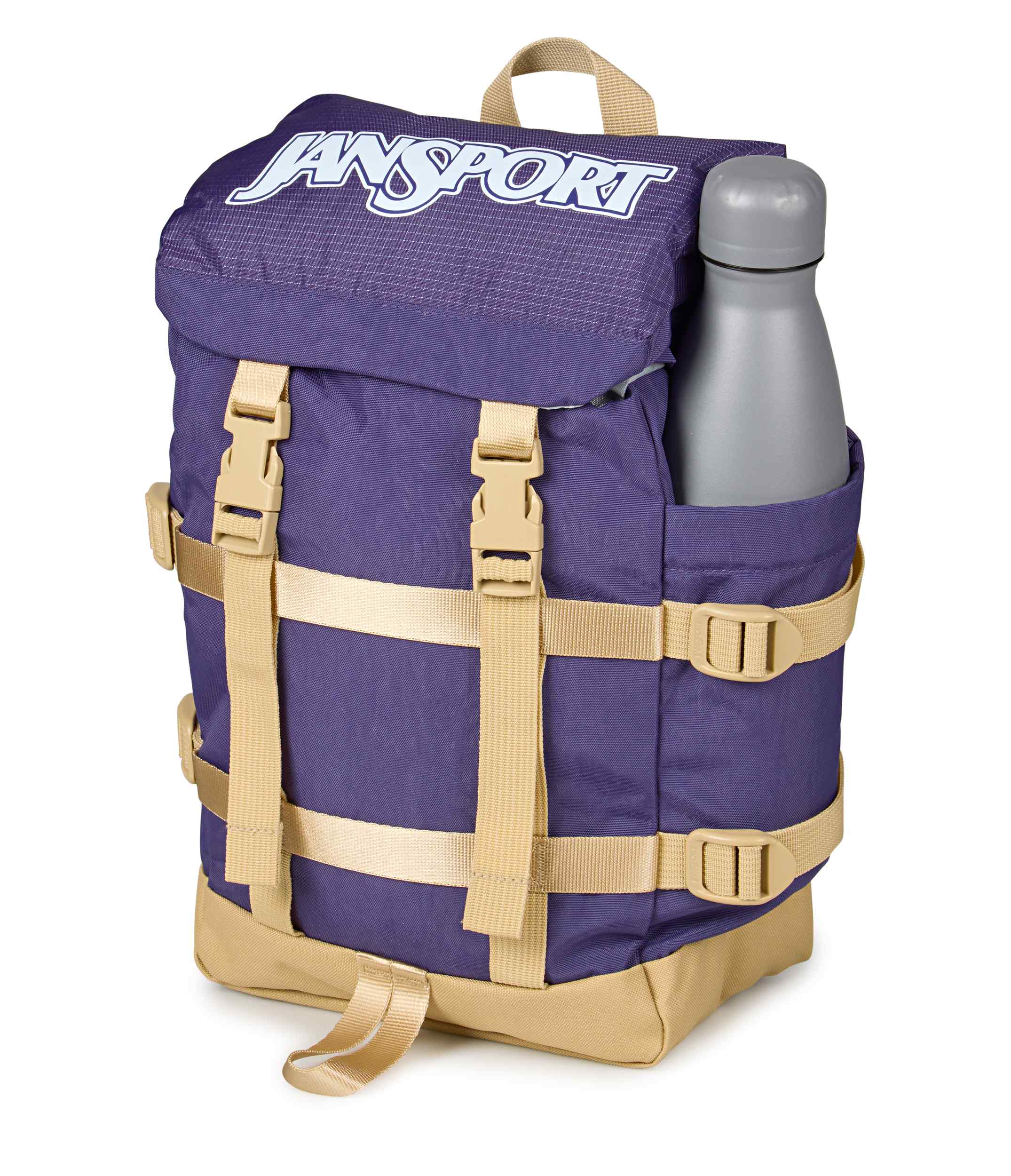 jansport-mini-skip-pack-mini-rucksack-amethyst-angst-mit-flaschentasche image 4