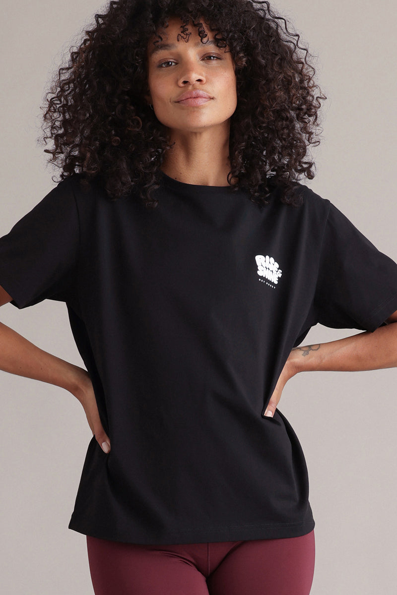 hey-honey-classic-moon-t-shirt-schwarz-aus-baumwolle image 2