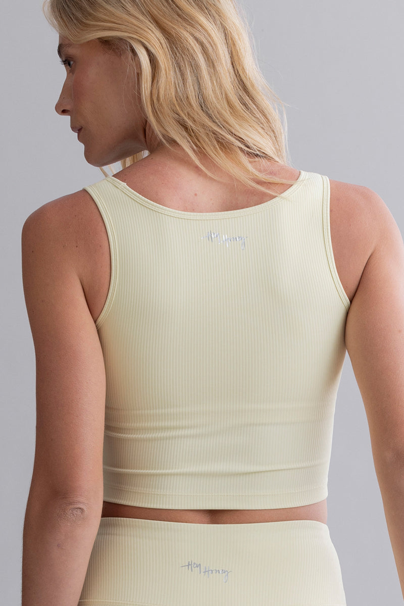 hey-honey-ribbed-longline-tank-top-pastel-yellow-mit-innen-bh image 8