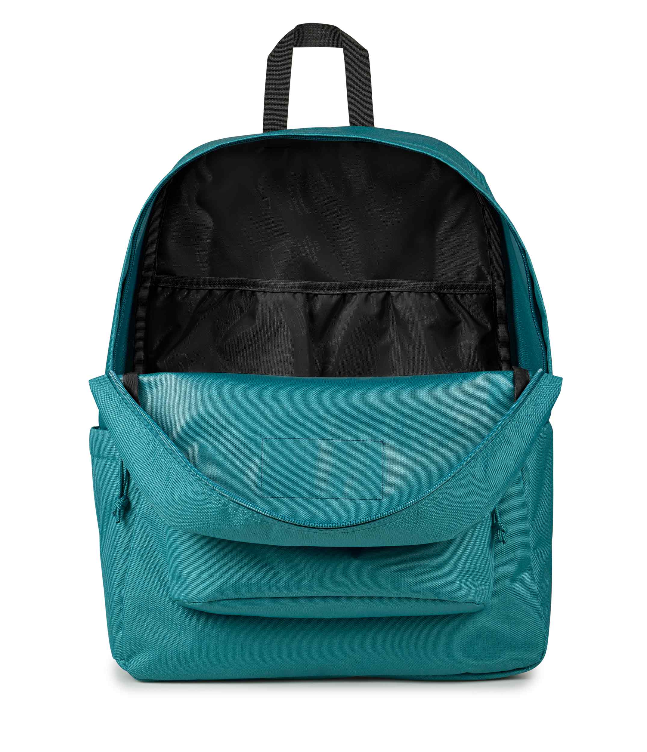 jansport-superbreak-plus-rucksack-emerald-pool-laptopfach-leicht image 4