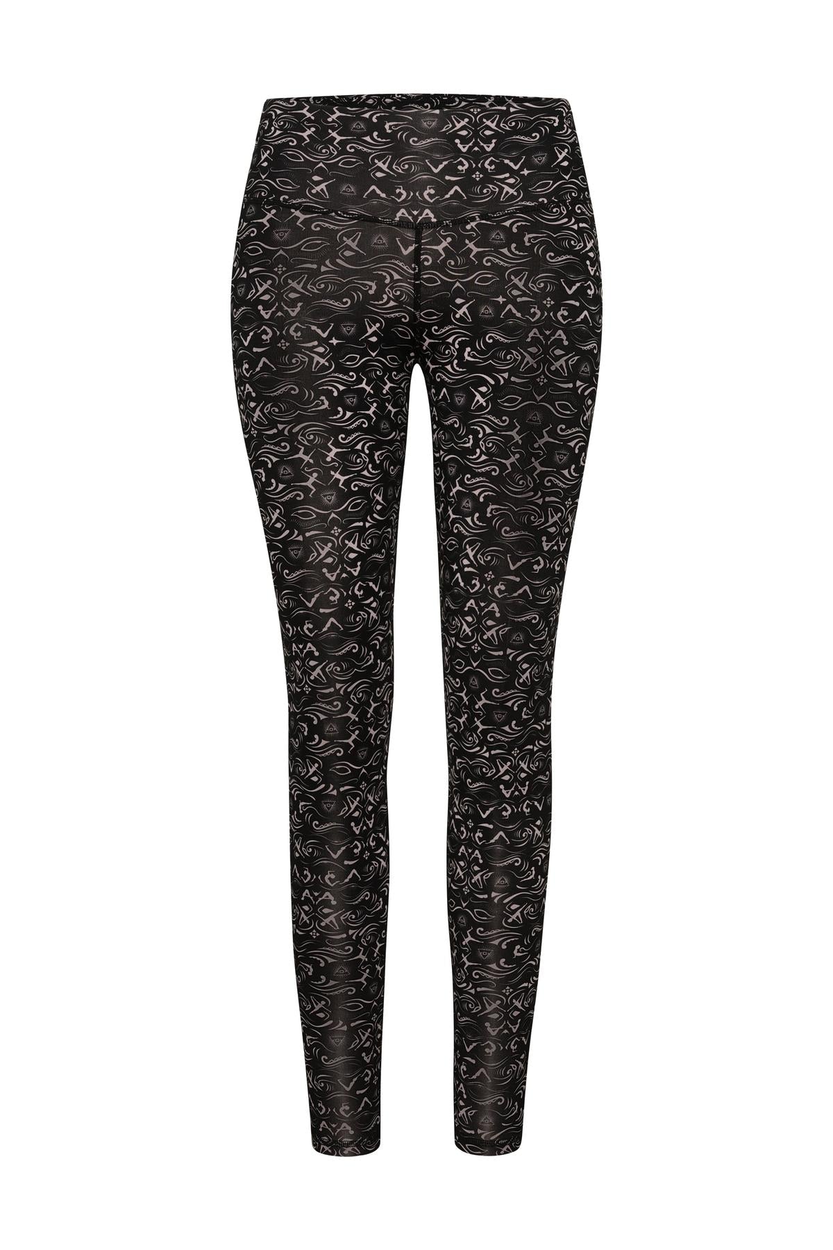 hey-honey-classic-samadhi-leggings-yogahose-black image 8