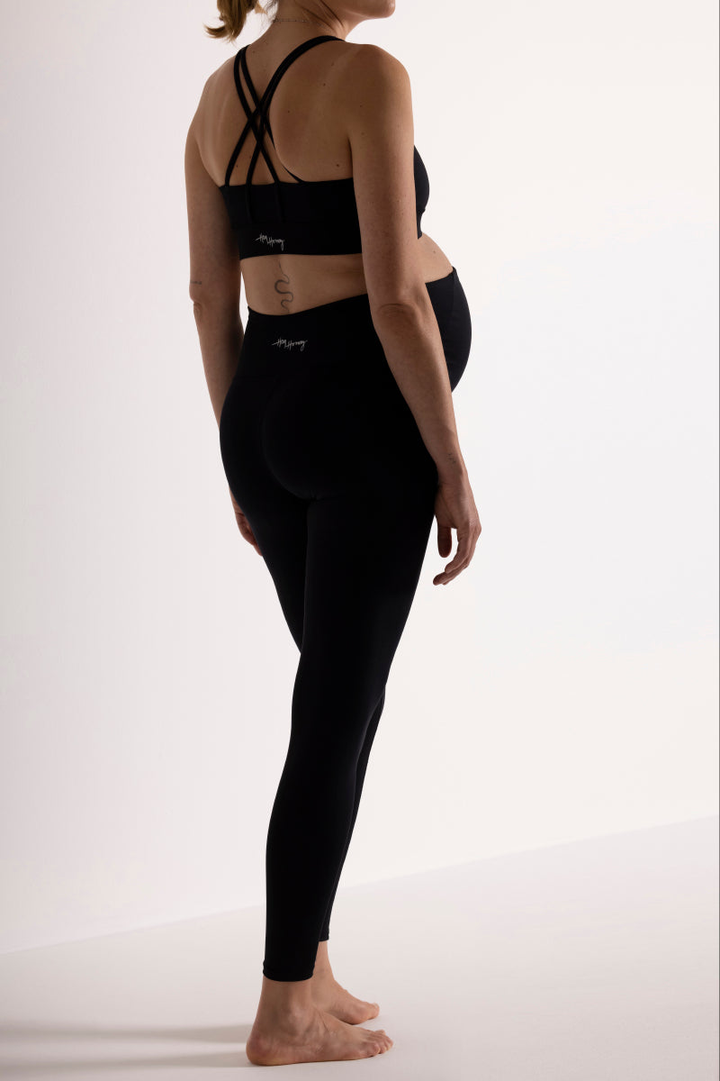 hey-honey-classic-maternity-leggings-black-umstands-high-waist image 3