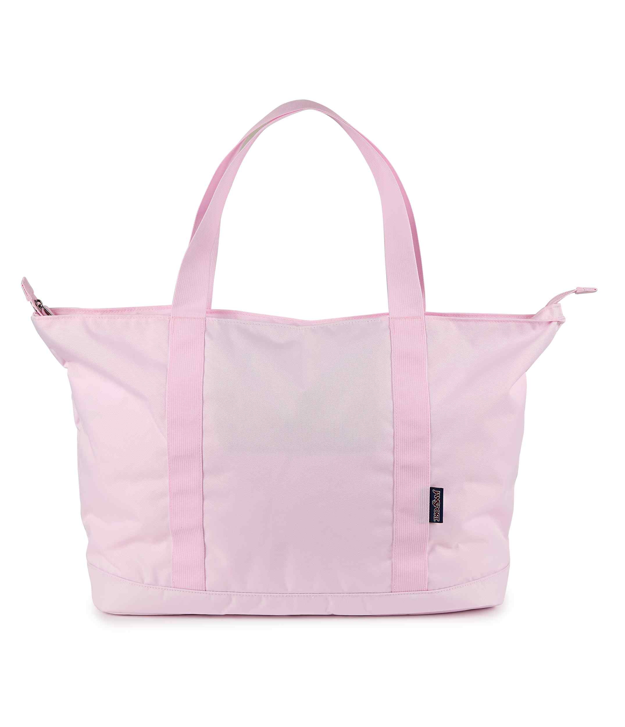 jansport-daily-tote-tasche-pink-ice-mit-reissverschluss image 2