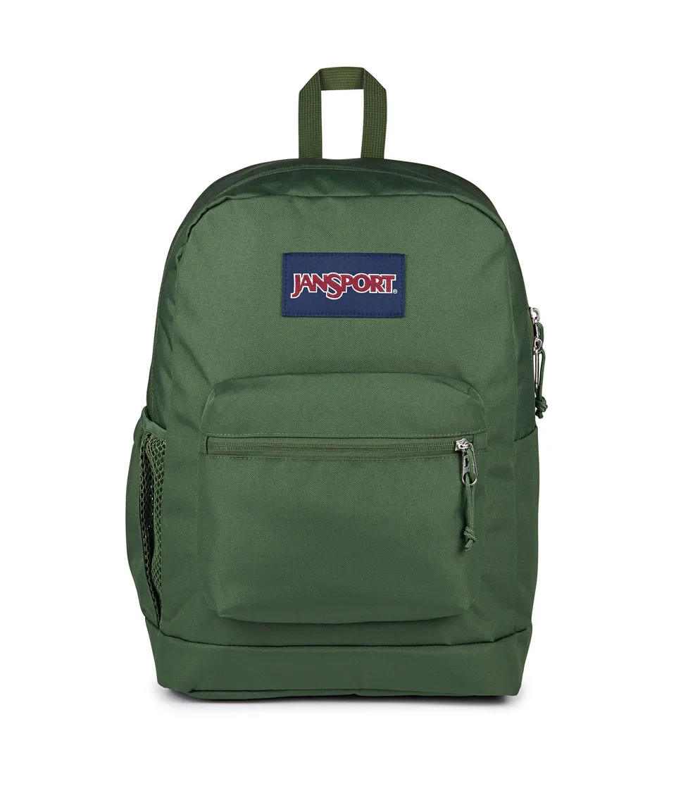 jansport-cross-town-plus-rucksack-cargo-green-mit-laptopfach image 1
