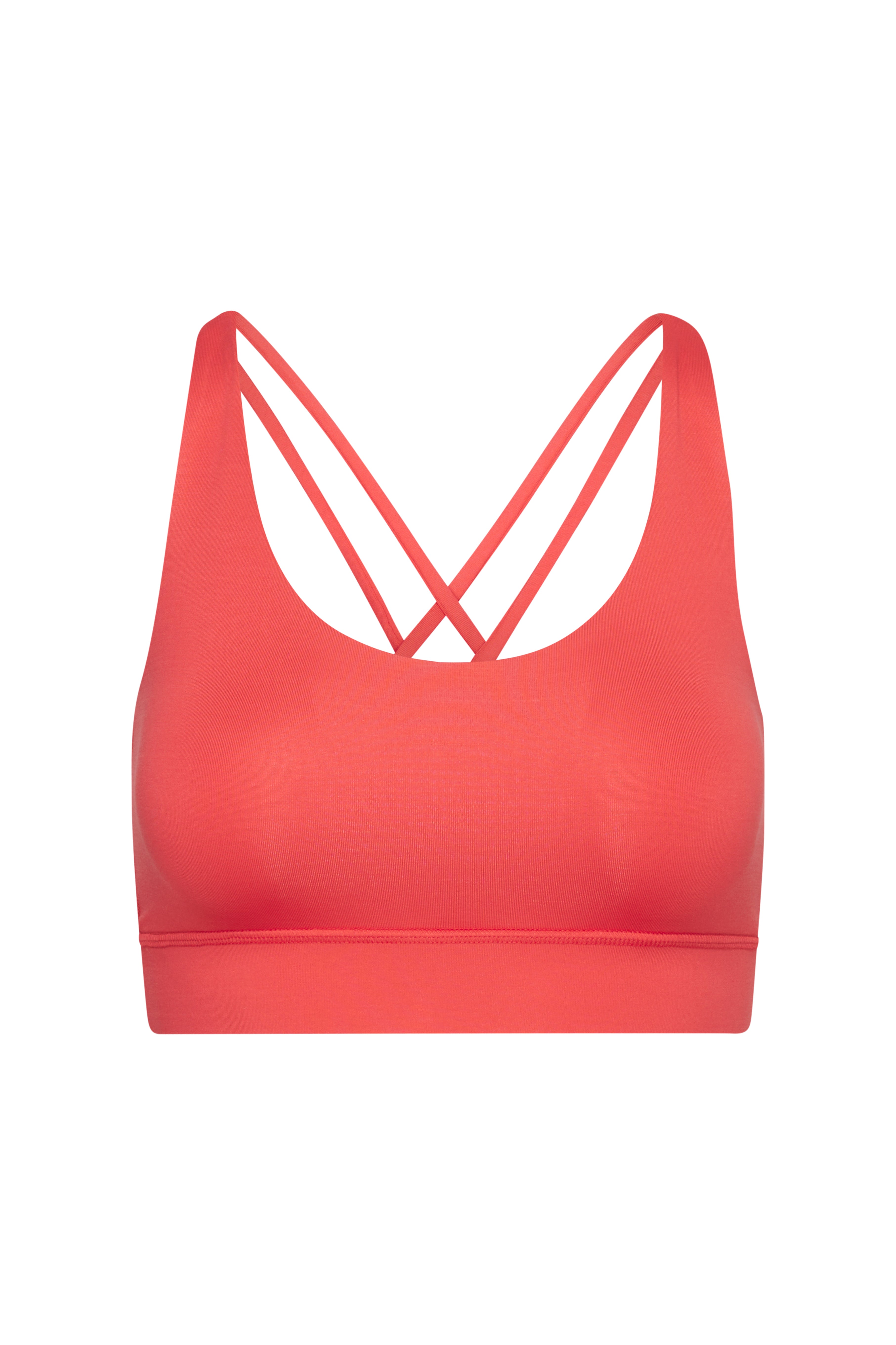 hey-honey-classic-criss-cross-bra-hibiscus-sport-bh image 7