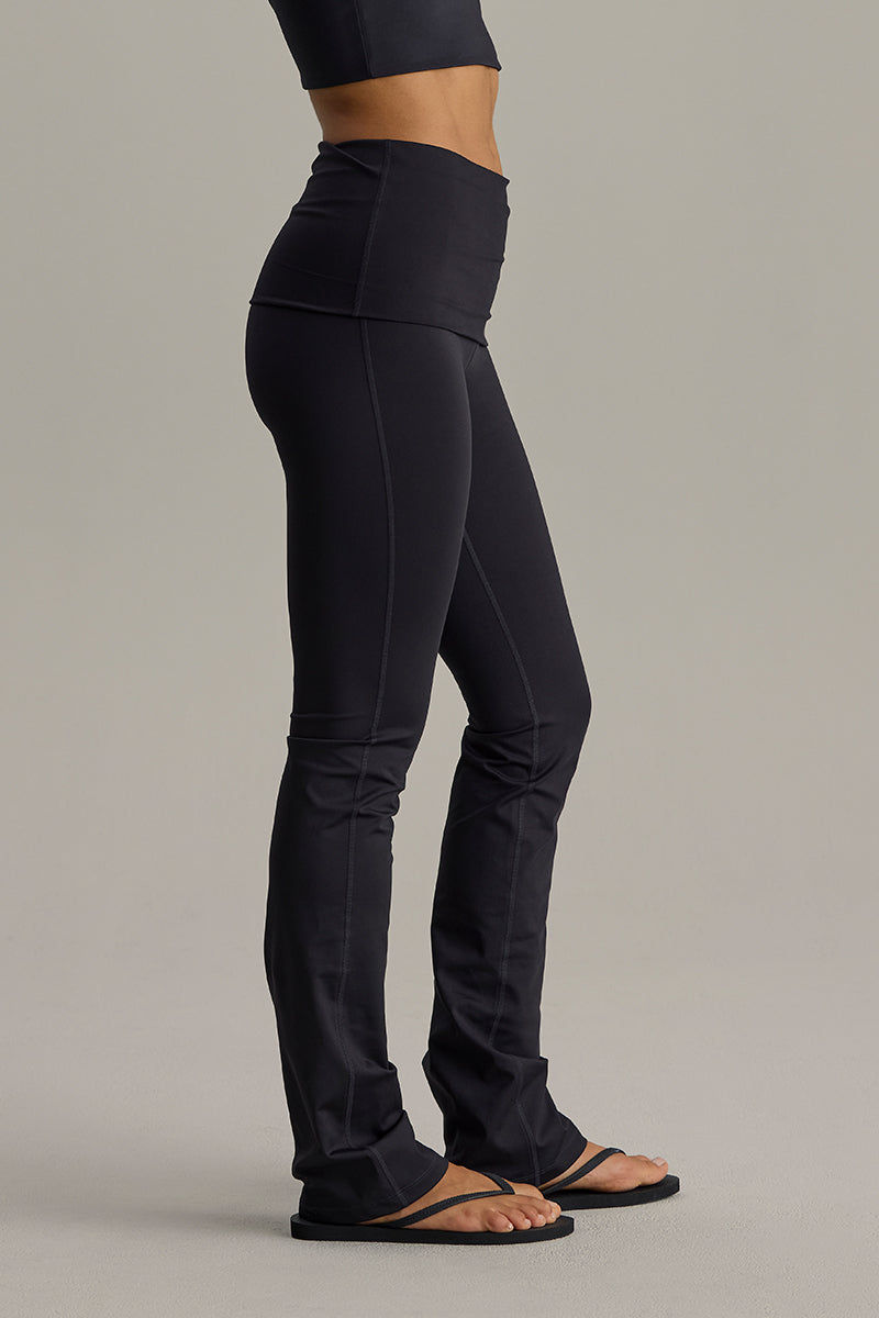 hey-honey-cotton-touch-straight-leggings-black-umschlagbund image 1