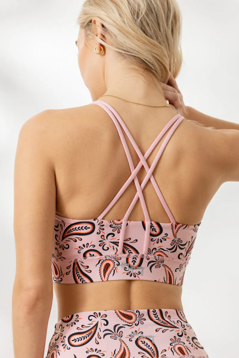 hey-honey-classic-criss-cross-bra-sport-bh-bandana-candy image 1