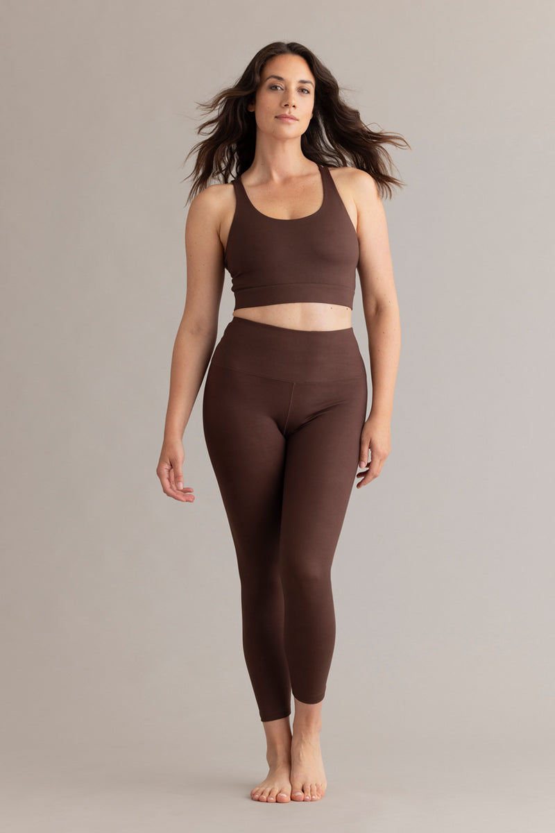 hey-honey-always-dressed-criss-cross-bra-sport-bh-soft-brown image 4