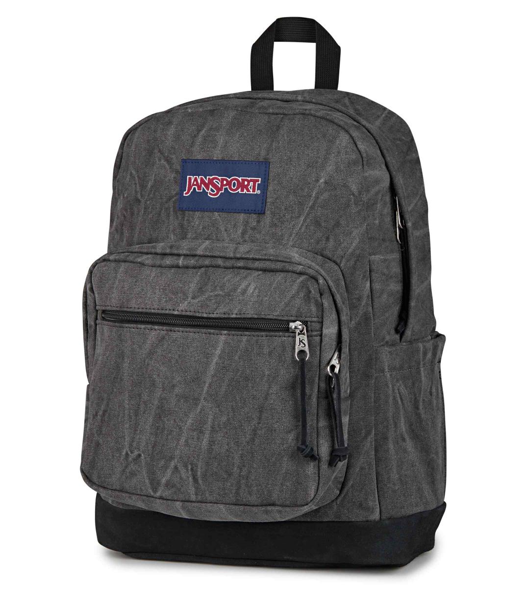 jansport-right-pack-expression-rucksack-aged-canvas-black-laptop image 2