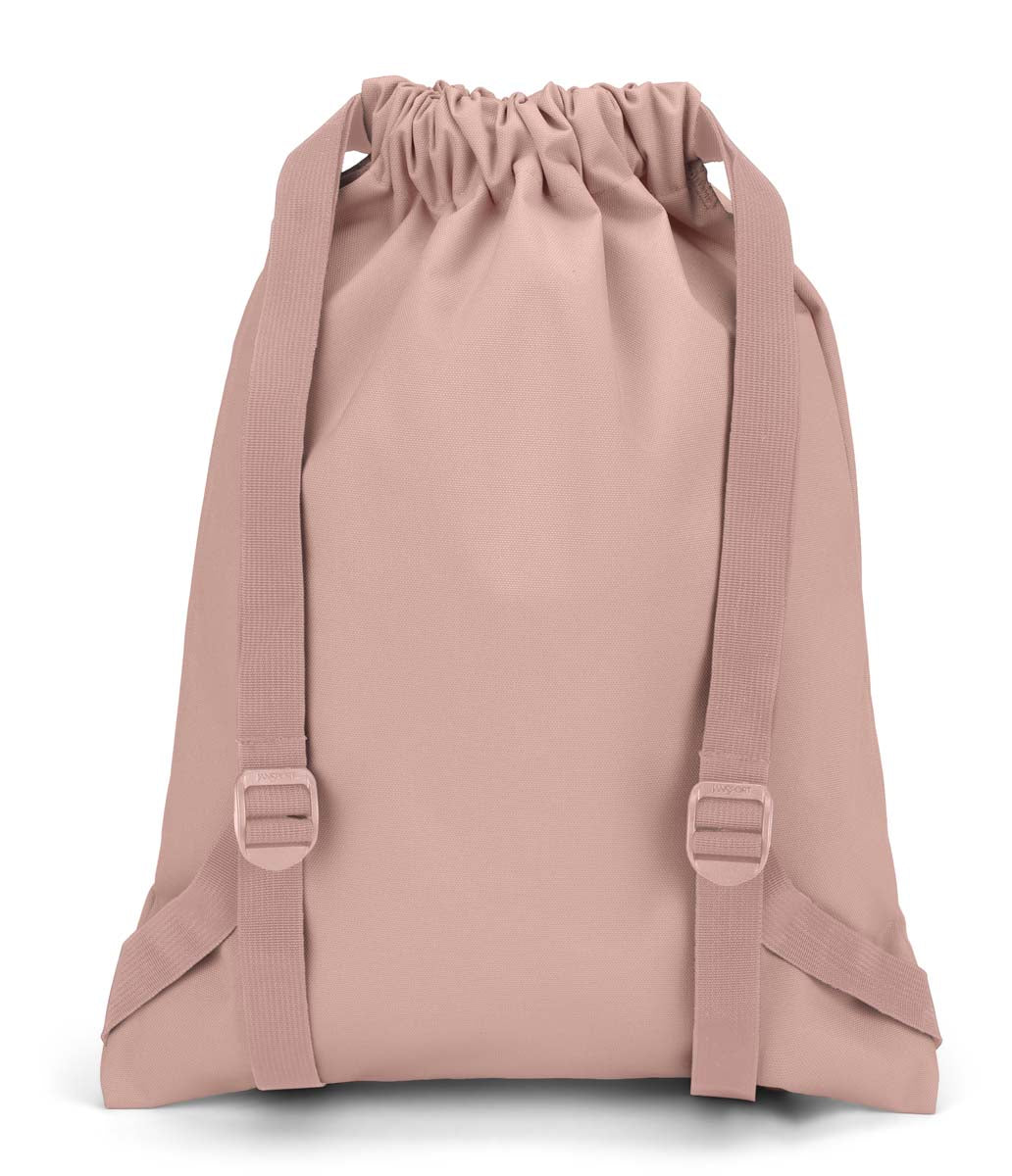 jansport-drawsack-turnbeutel-misty-rose-kordelzug-vortasche image 2