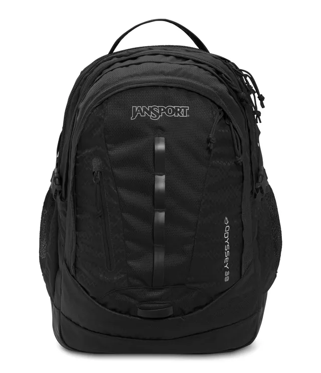 jansport-odyssey-rucksack-black-laptop-tablet-outdoor image 1