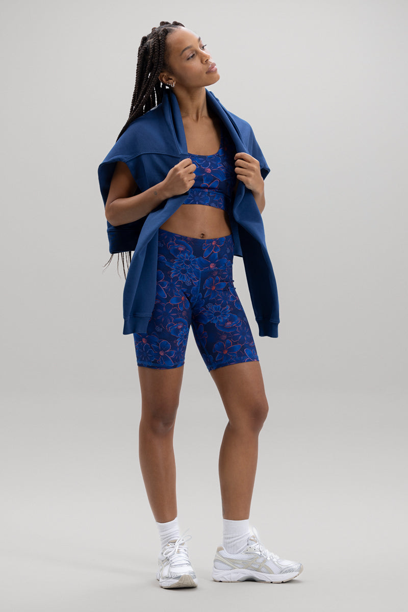 hey-honey-classic-biker-flower-daze-shorts-high-waist-gemustert image 7