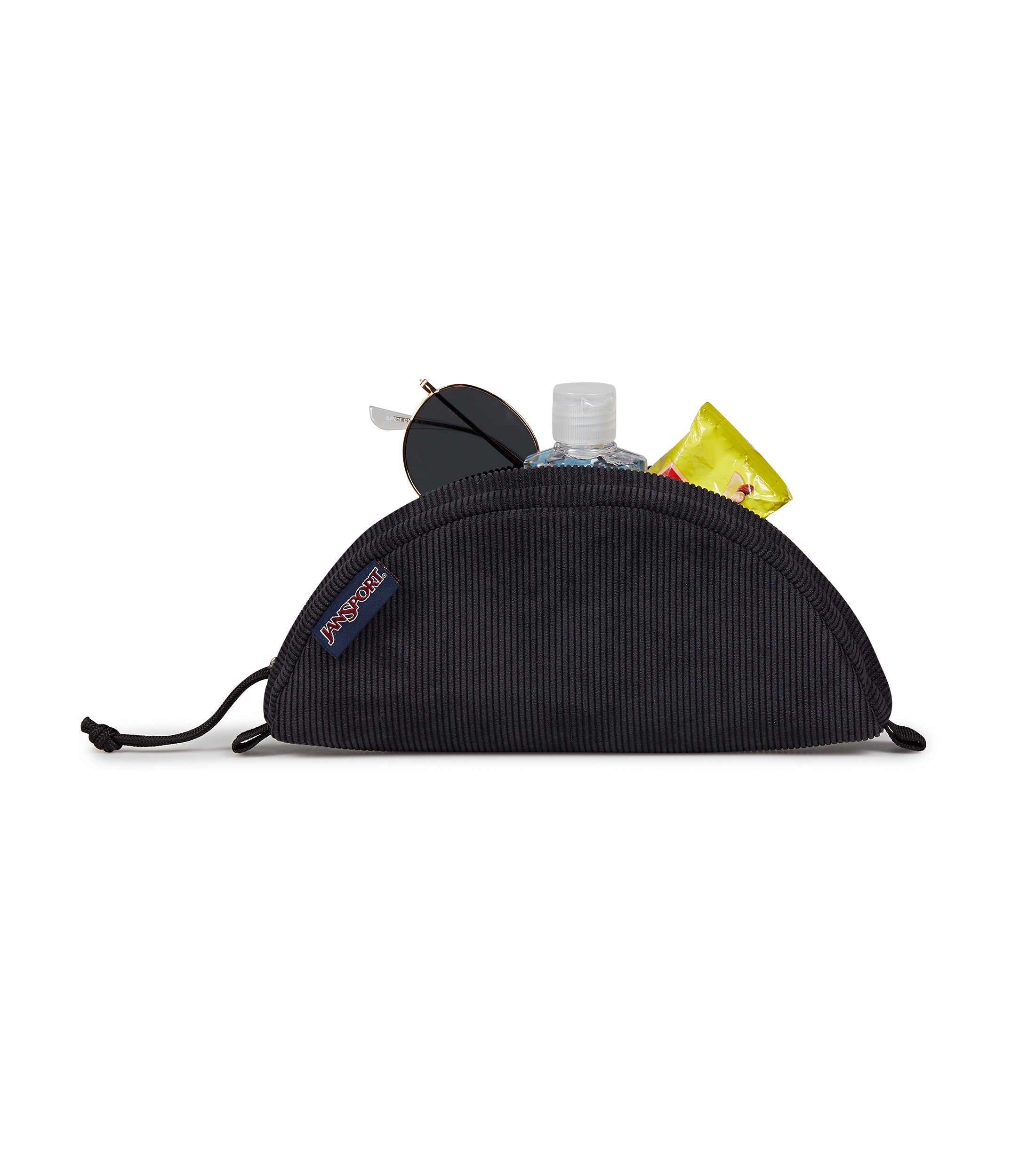 jansport-luna-large-pouch-etui-schwarzer-cord-gro image 4