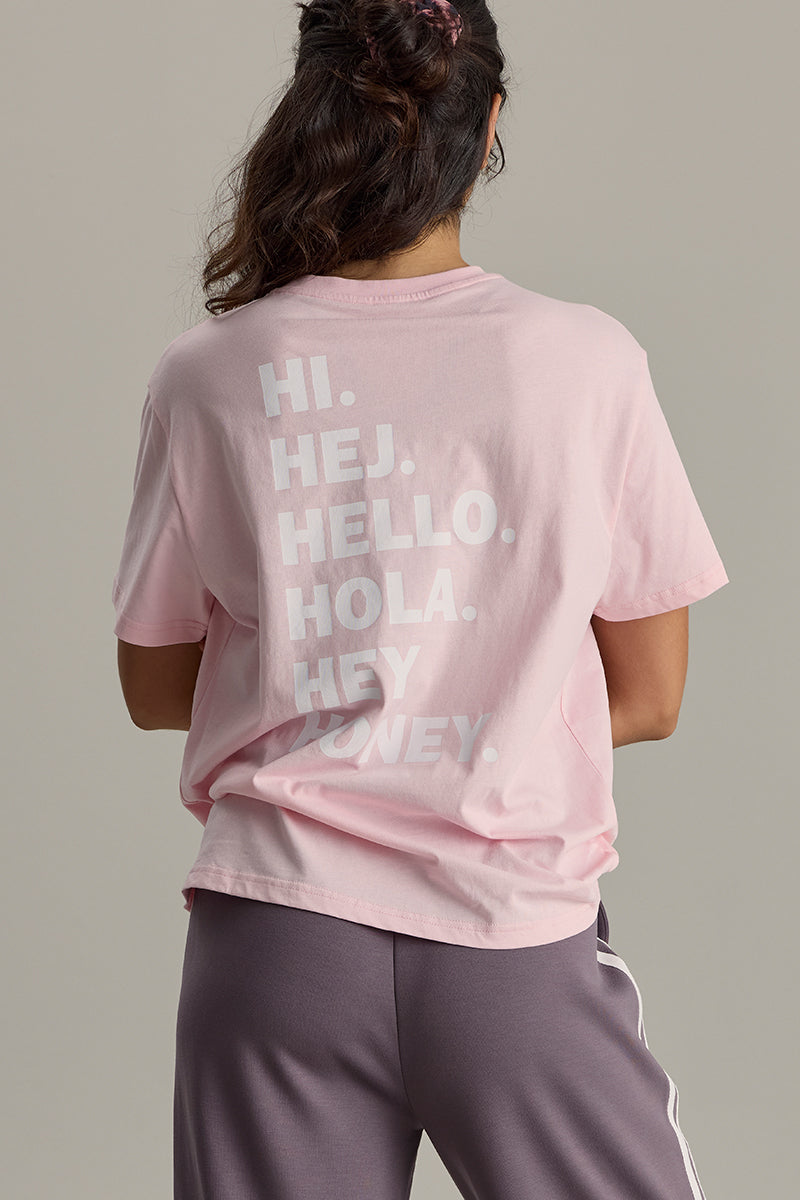 hey-honey-classic-t-shirt-hey-rose-baumwoll-shirt-oversize image 1