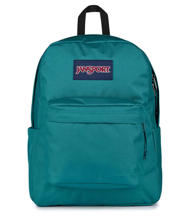 jansport-superbreak-plus-rucksack-emerald-pool-laptopfach-leicht image 1