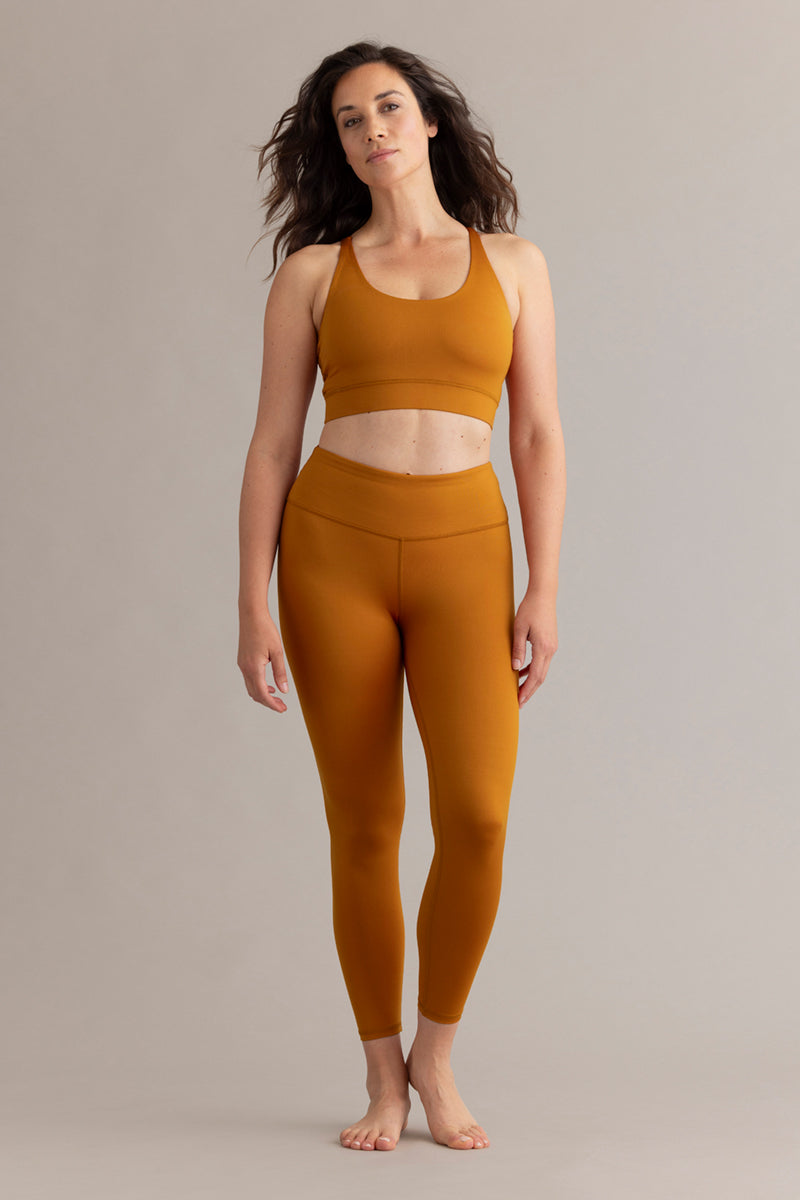 hey-honey-classic-criss-cross-bra-pumpkin-spice-sport-bh image 8