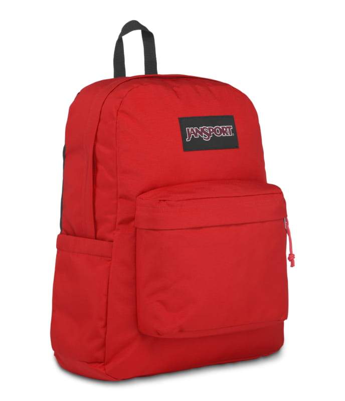 jansport-superbreak-plus-rucksack-rot-tape-mit-laptopfach image 2