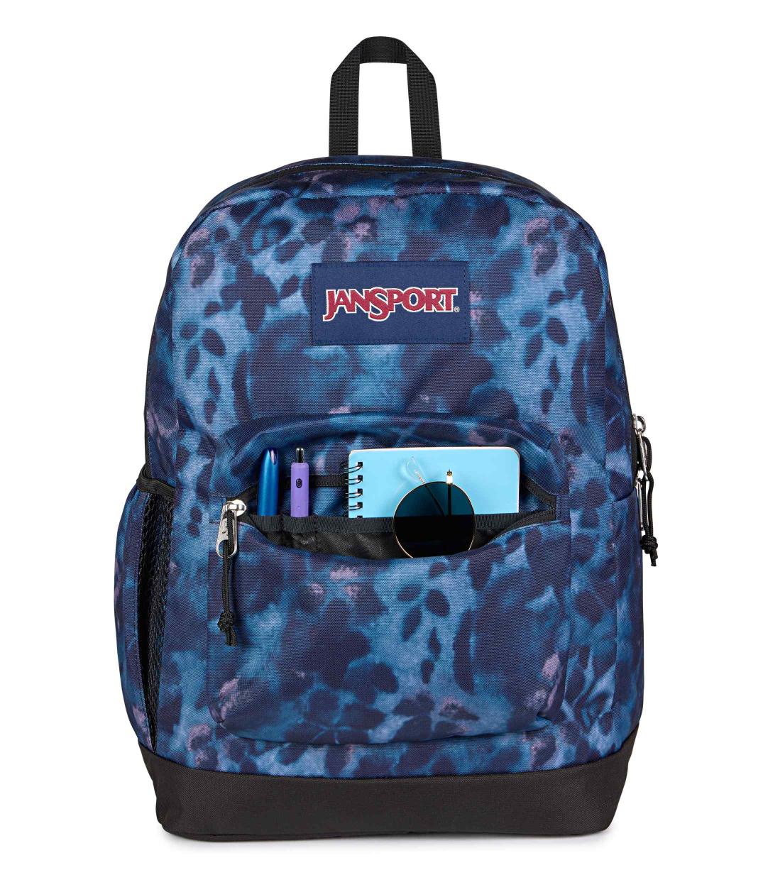 jansport-cross-town-plus-rucksack-ghostly-floral-laptopfach image 6