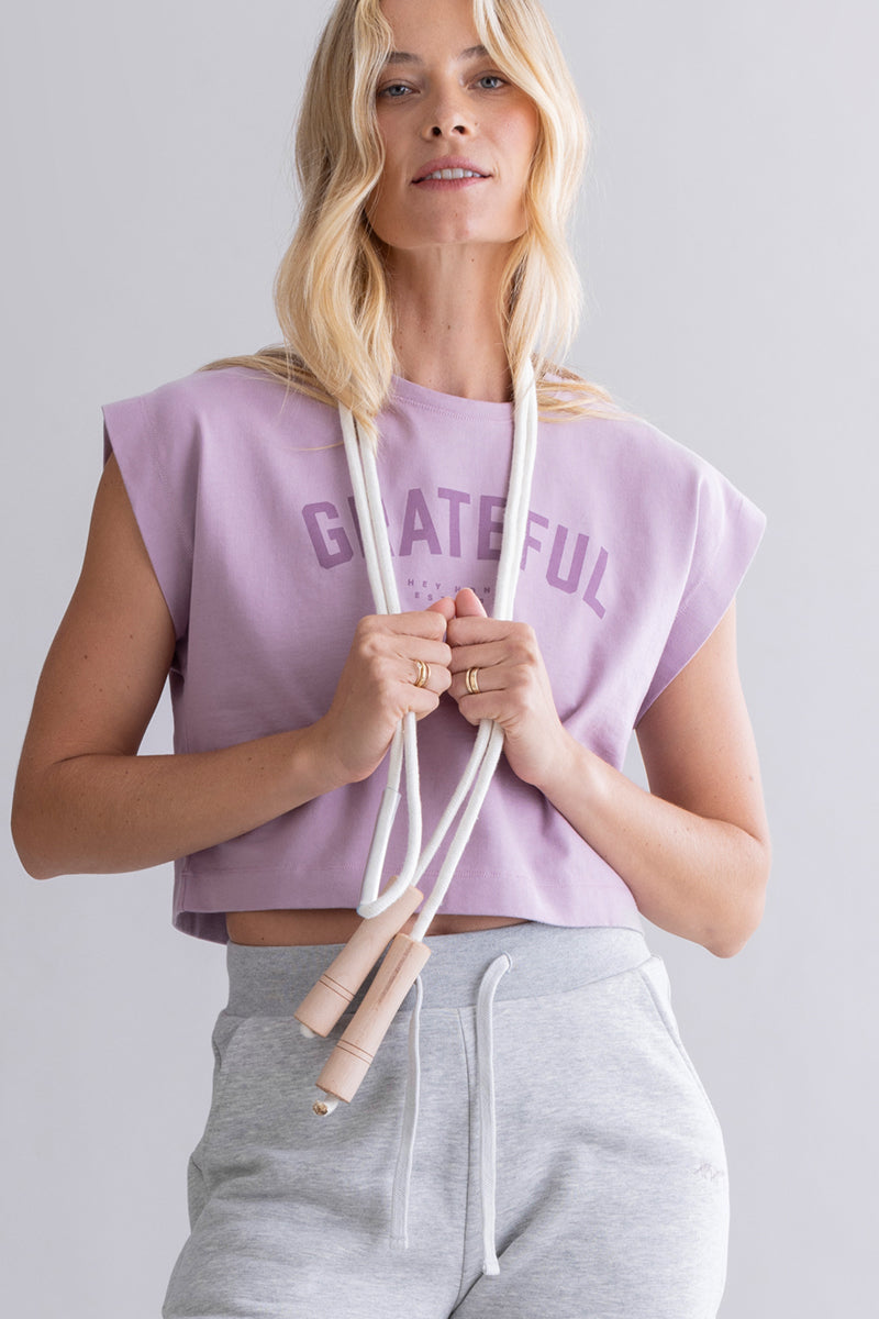 hey-honey-classic-cropped-shirt-mauve-baumwolle-boxy image 1