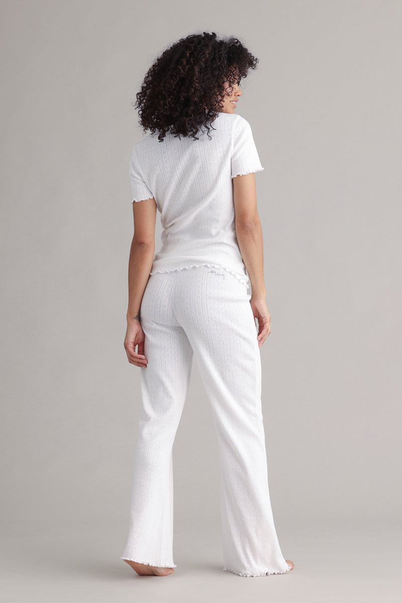 hey-honey-classic-pointelle-white-t-shirt-wei-baumwolle image 8