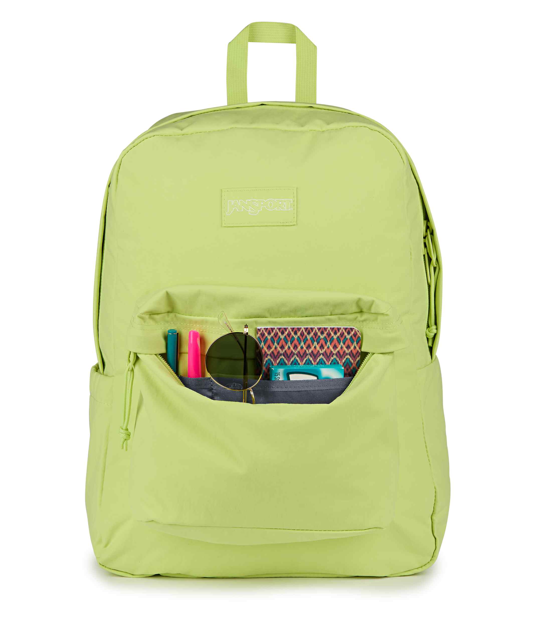 jansport-superbreak-plus-fx-rucksack-lime-citron-mit-laptopfach image 7
