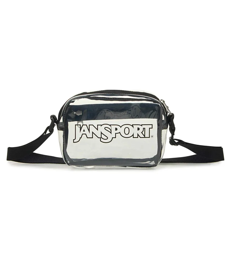 jansport-clear-crossbody-umh-ngetasche-clear-transparent image 1