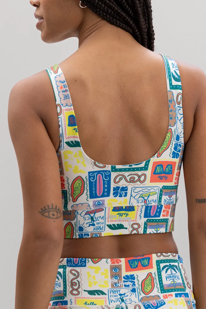 hey-honey-classic-bustier-paradiso-sport-bh-gemustert image 1