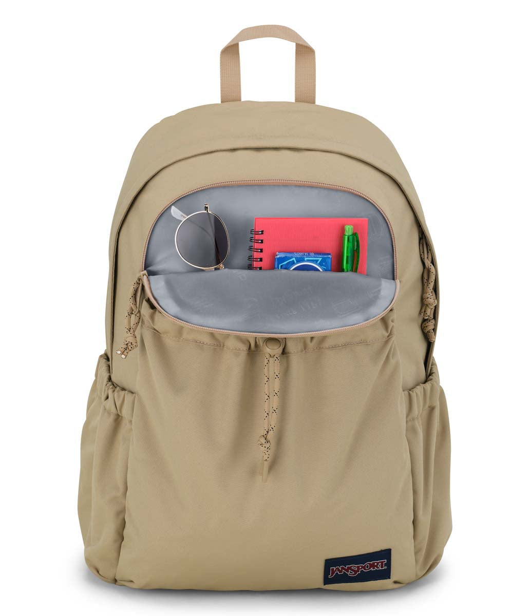 jansport-lounge-pack-rucksack-travertine-kordelzug image 6