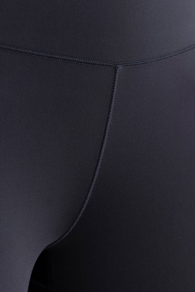 hey-honey-cotton-touch-leggings-cropped-baumwolloptik-black image 8