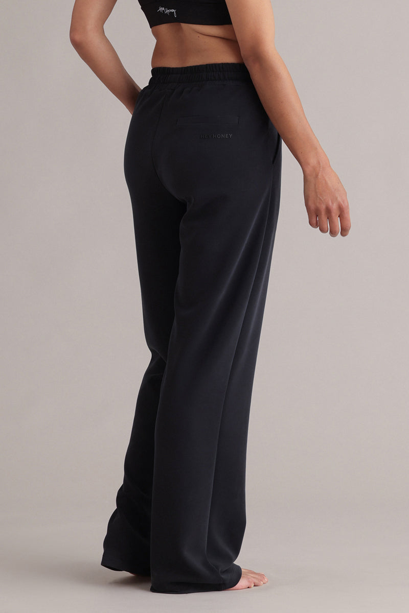 hey-honey-classic-lux-trackpants-black-schwarz image 3