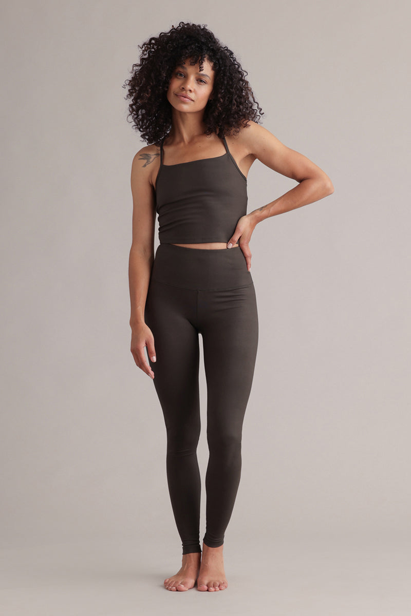 hey-honey-classic-forest-night-set-yoga-set-leggings-bustier image 1