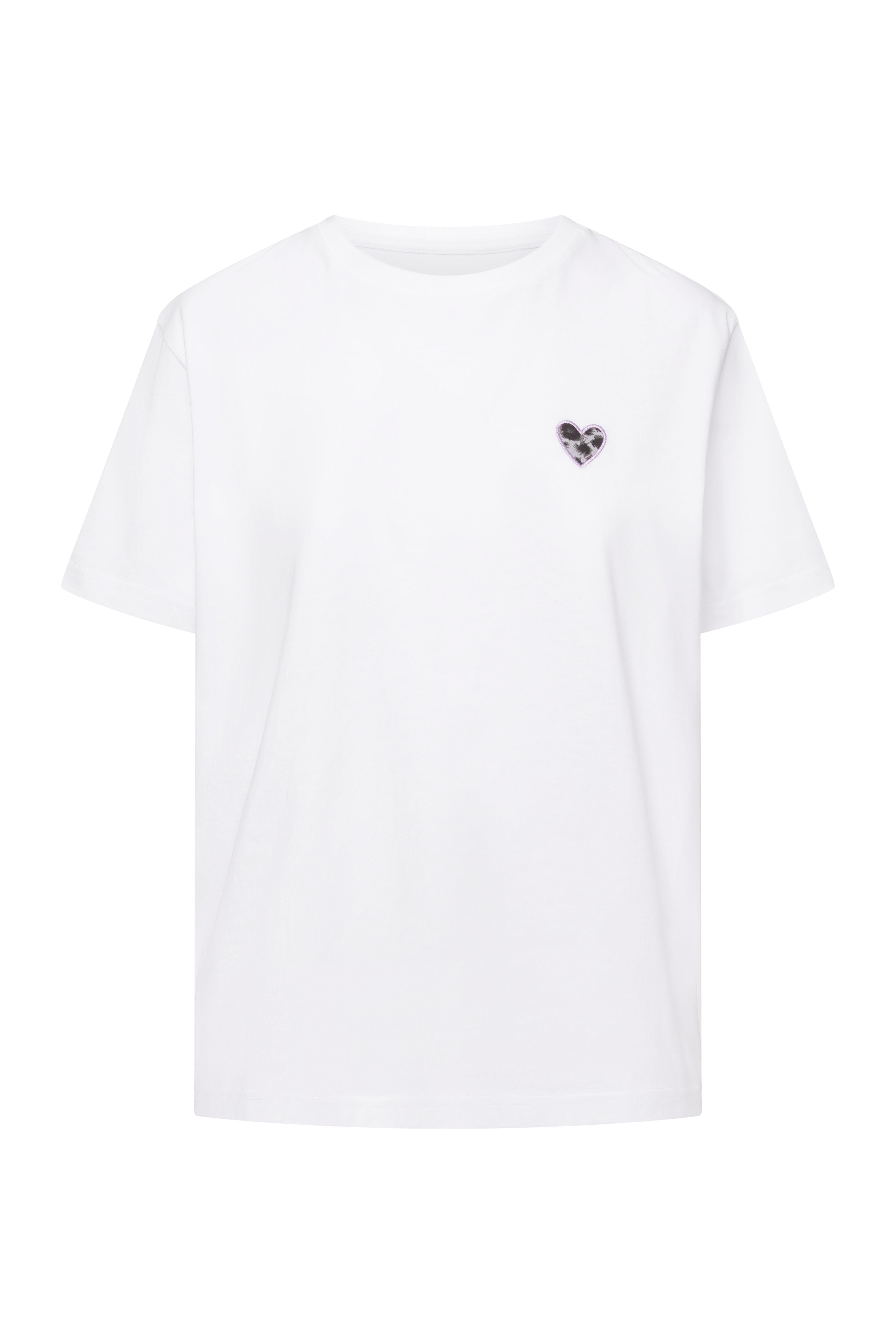 hey-honey-classic-t-shirt-leo-heart-white-baumwolle image 6