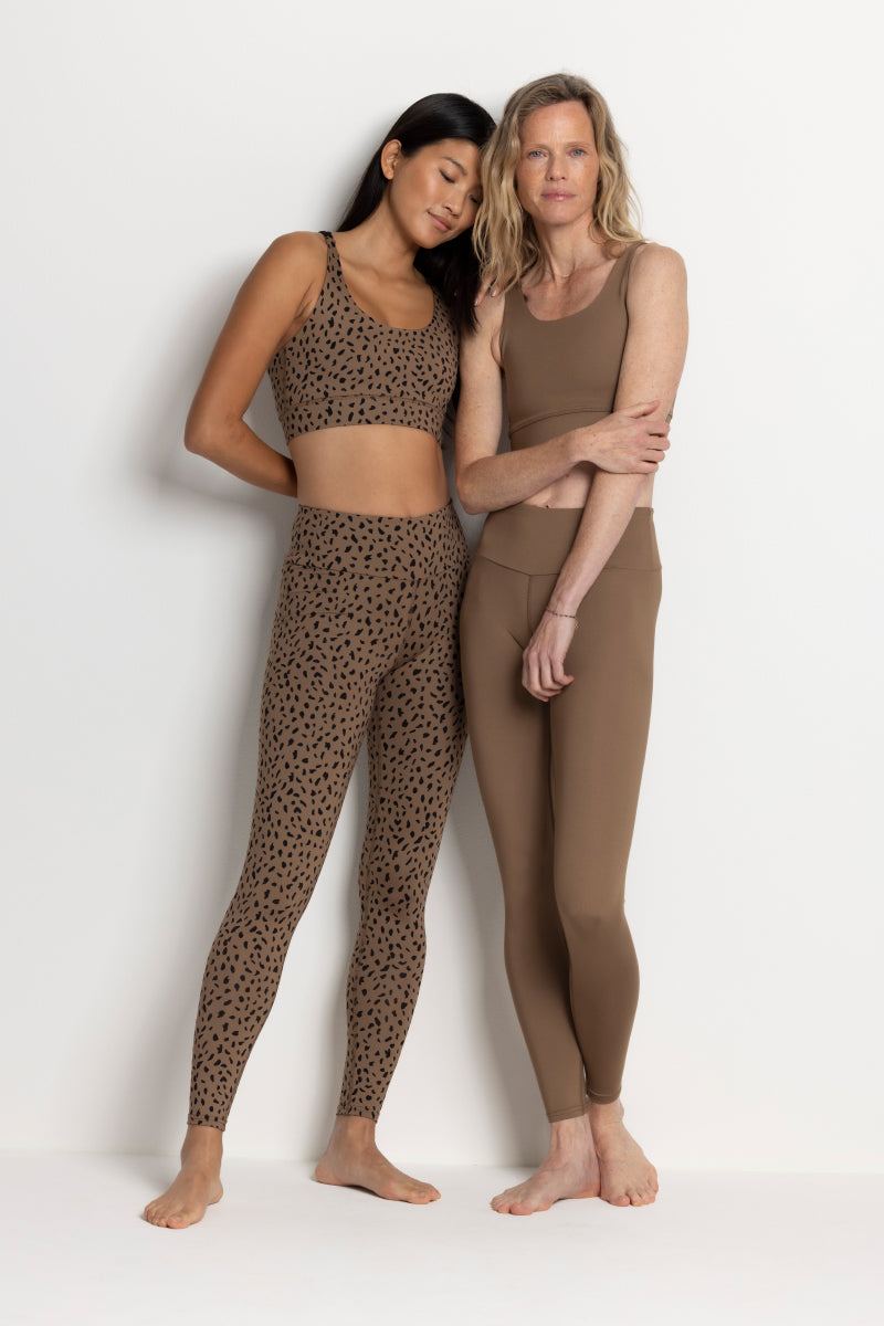 hey-honey-classic-leggings-caribou-high-waist-damen image 2