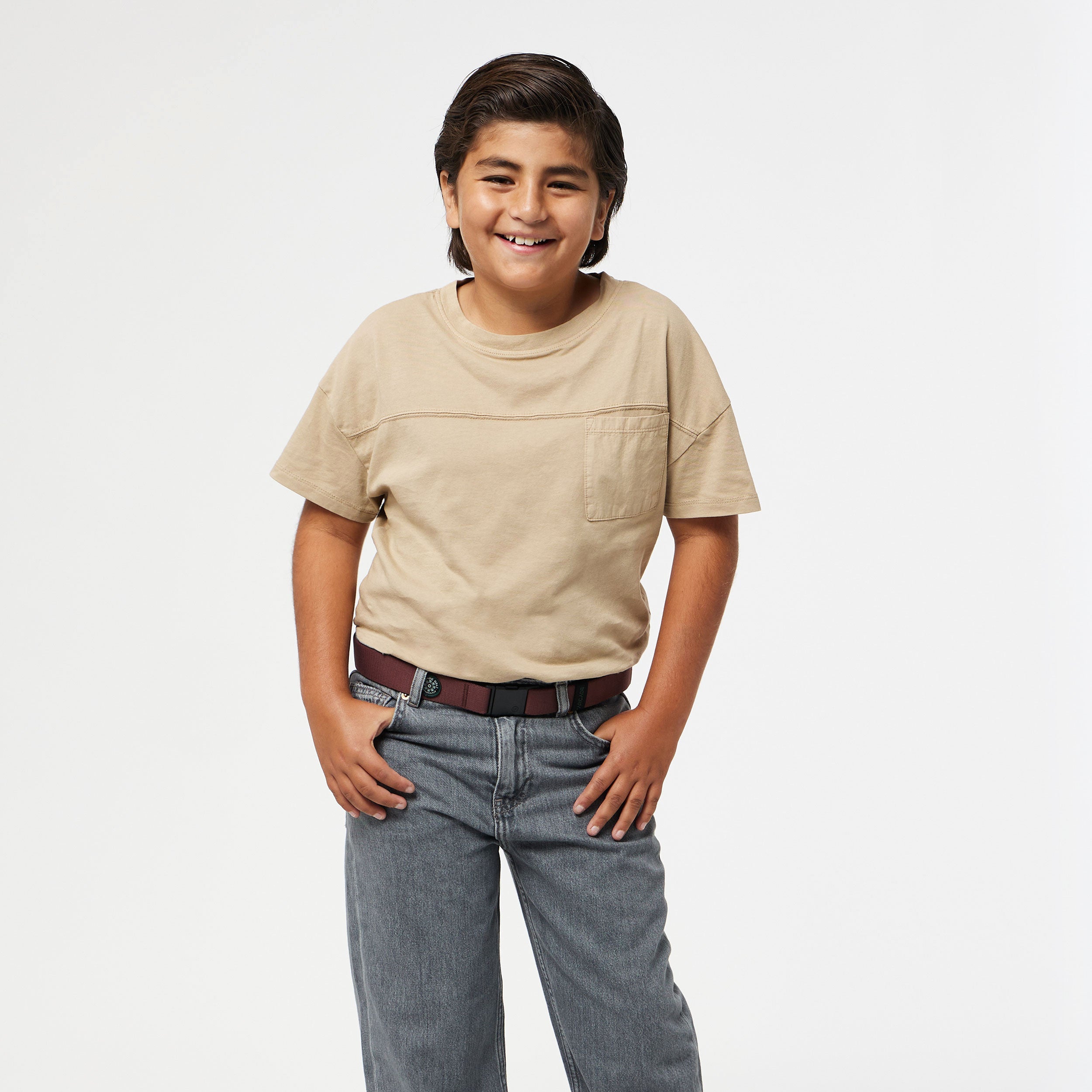 arcade-adventure-stretch-belts-co-youth-g-rtel-burgundy image 5