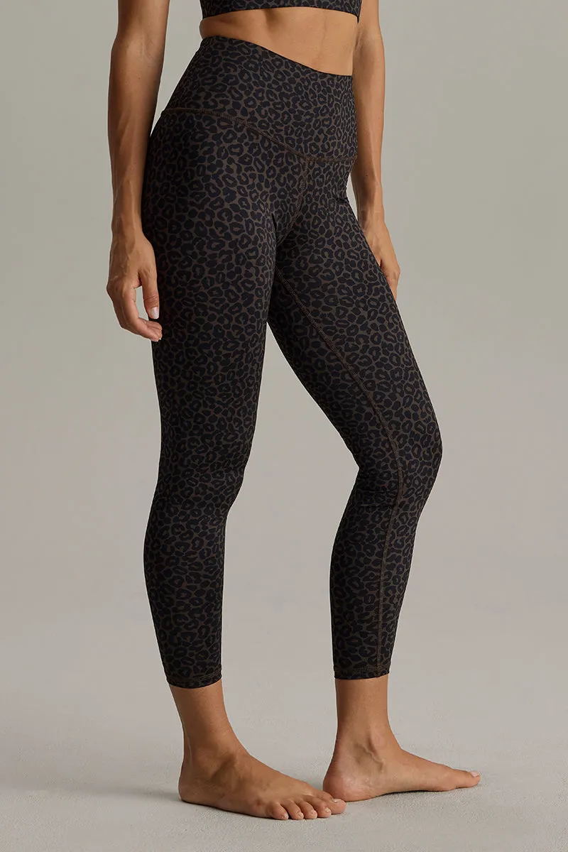 hey-honey-classic-leggings-cropped-leo-dark-brown-leo image 1