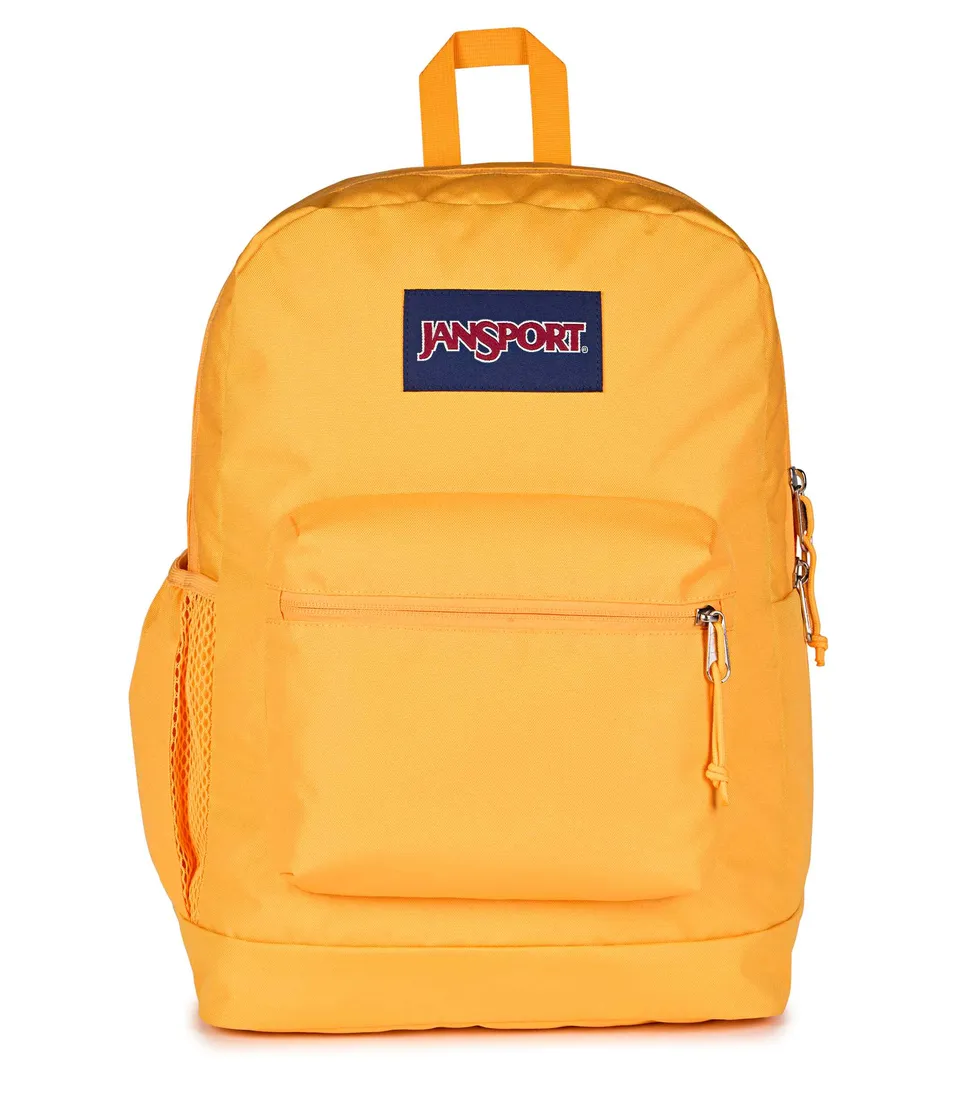 jansport-cross-town-plus-rucksack-orange-soda-laptopfach image 1