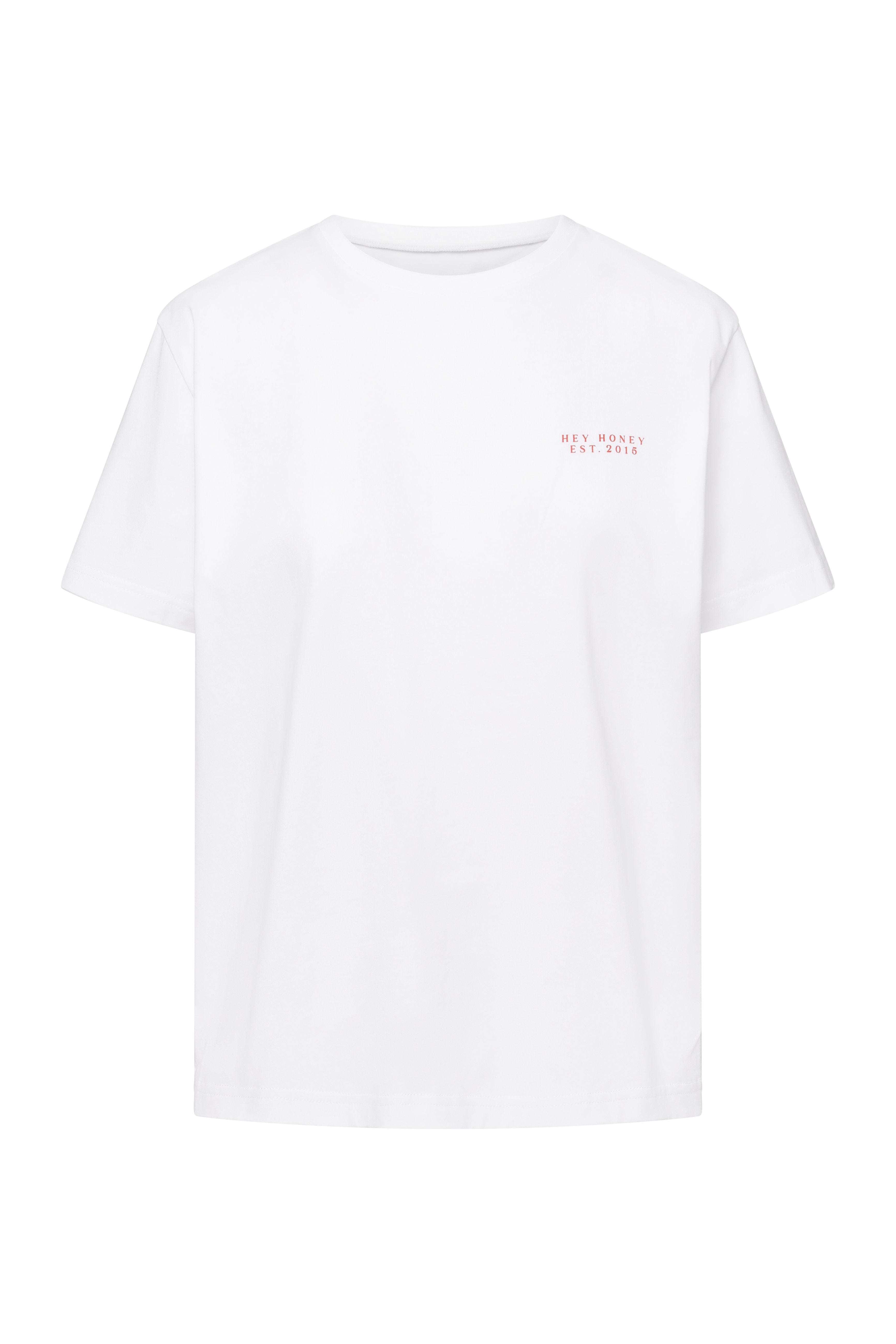 hey-honey-classic-t-shirt-self-love-white-oversize-baumwolle image 8