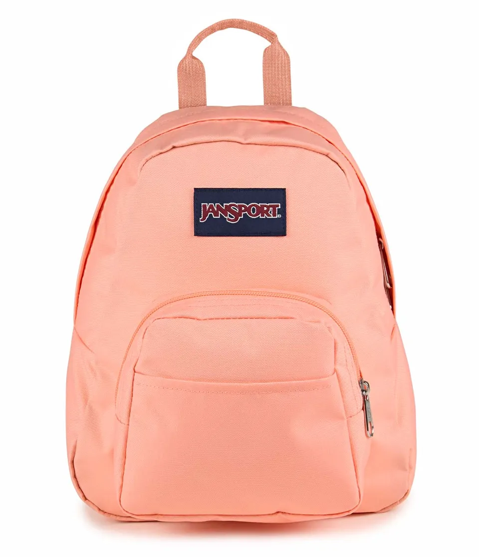 jansport-half-pint-mini-rucksack-peach-bum-leicht image 1