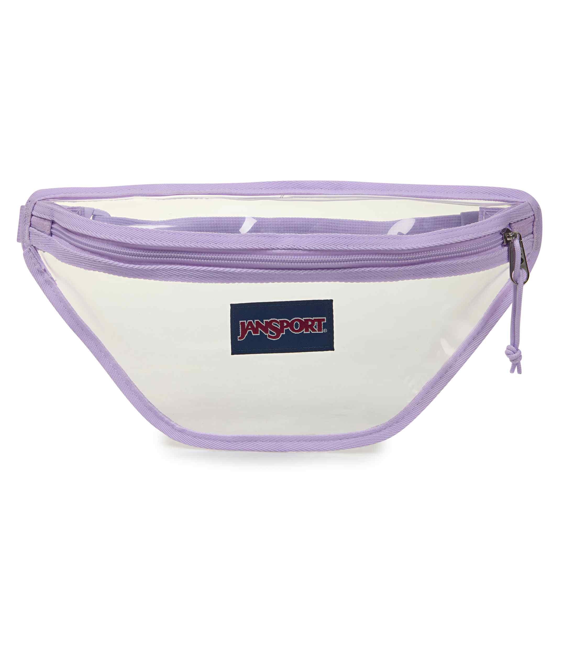 jansport-clear-waistpack-bauchtasche-pastel-lilac-transparent image 1