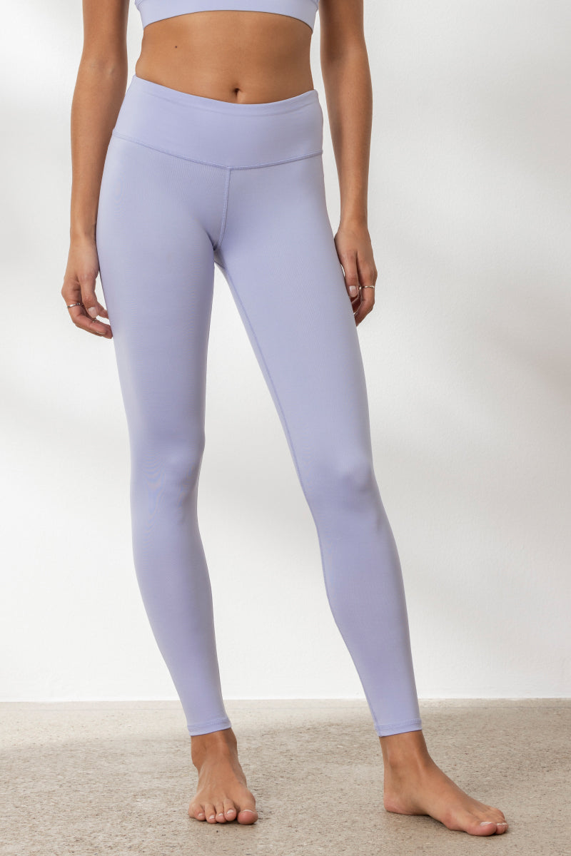 hey-honey-classic-leggings-baby-lavender-yoga-leggings image 4