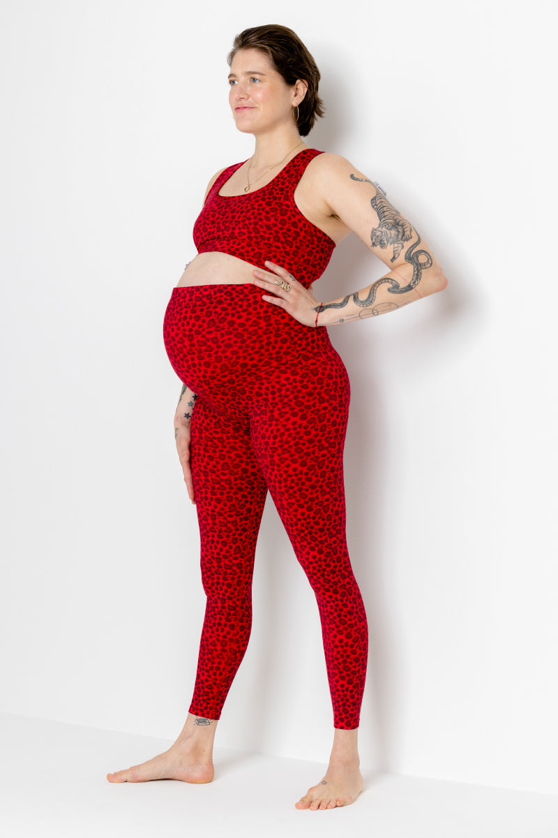 hey-honey-classic-maternity-leggings-leo-red-umstandsleggings image 2