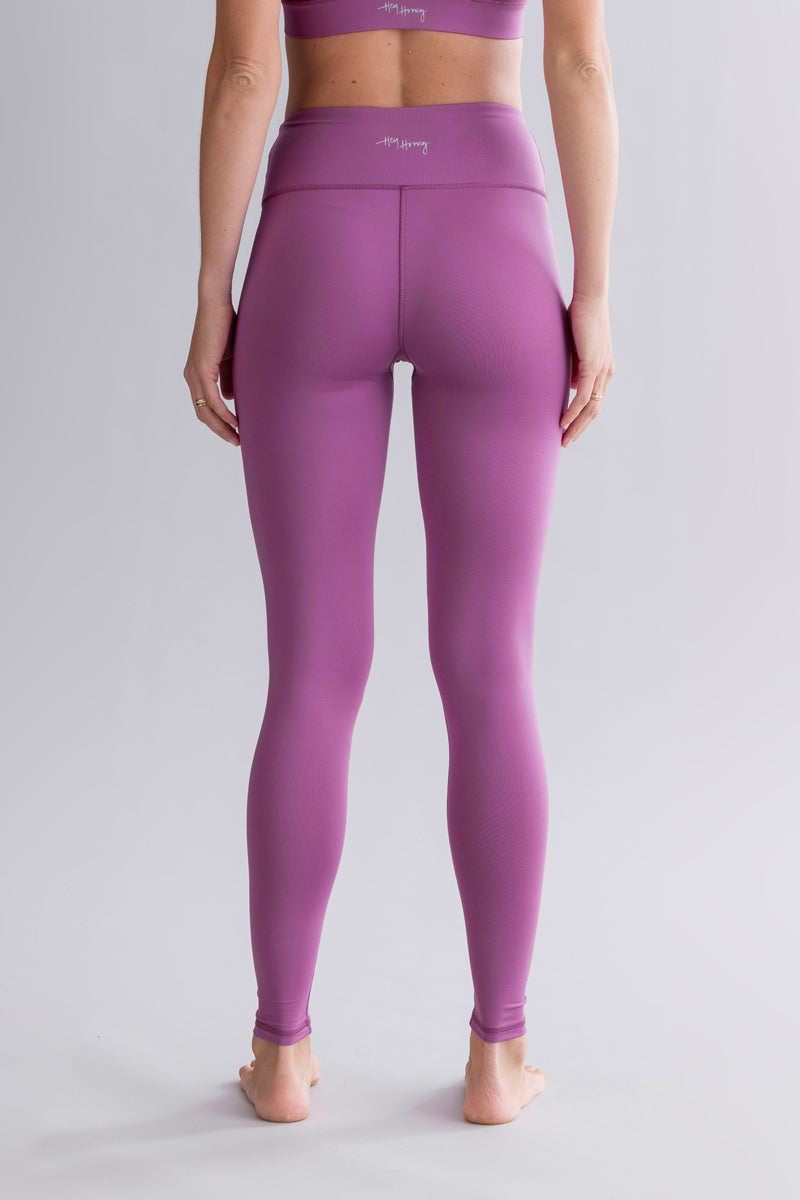 hey-honey-classic-leggings-sportleggings-striking-purple image 6