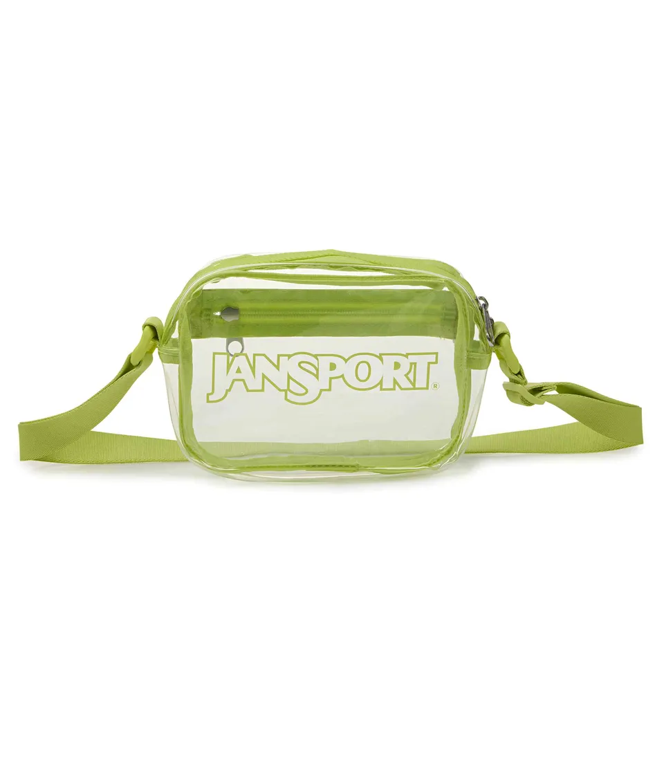jansport-clear-crossbody-umh-ngetasche-lime-citron image 1