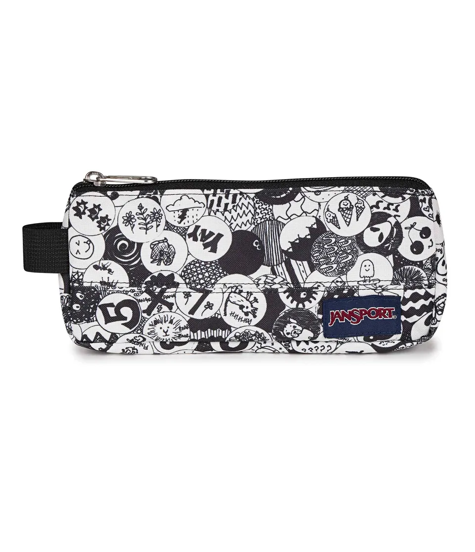 jansport-basic-accessory-pouch-stiftemappe-doodle-dots image 1
