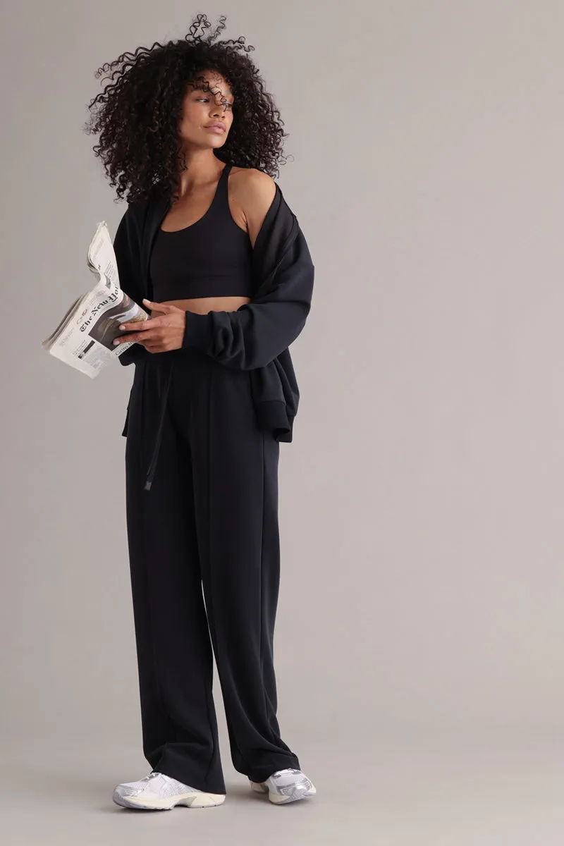 hey-honey-classic-lux-trackpants-black-schwarz image 1