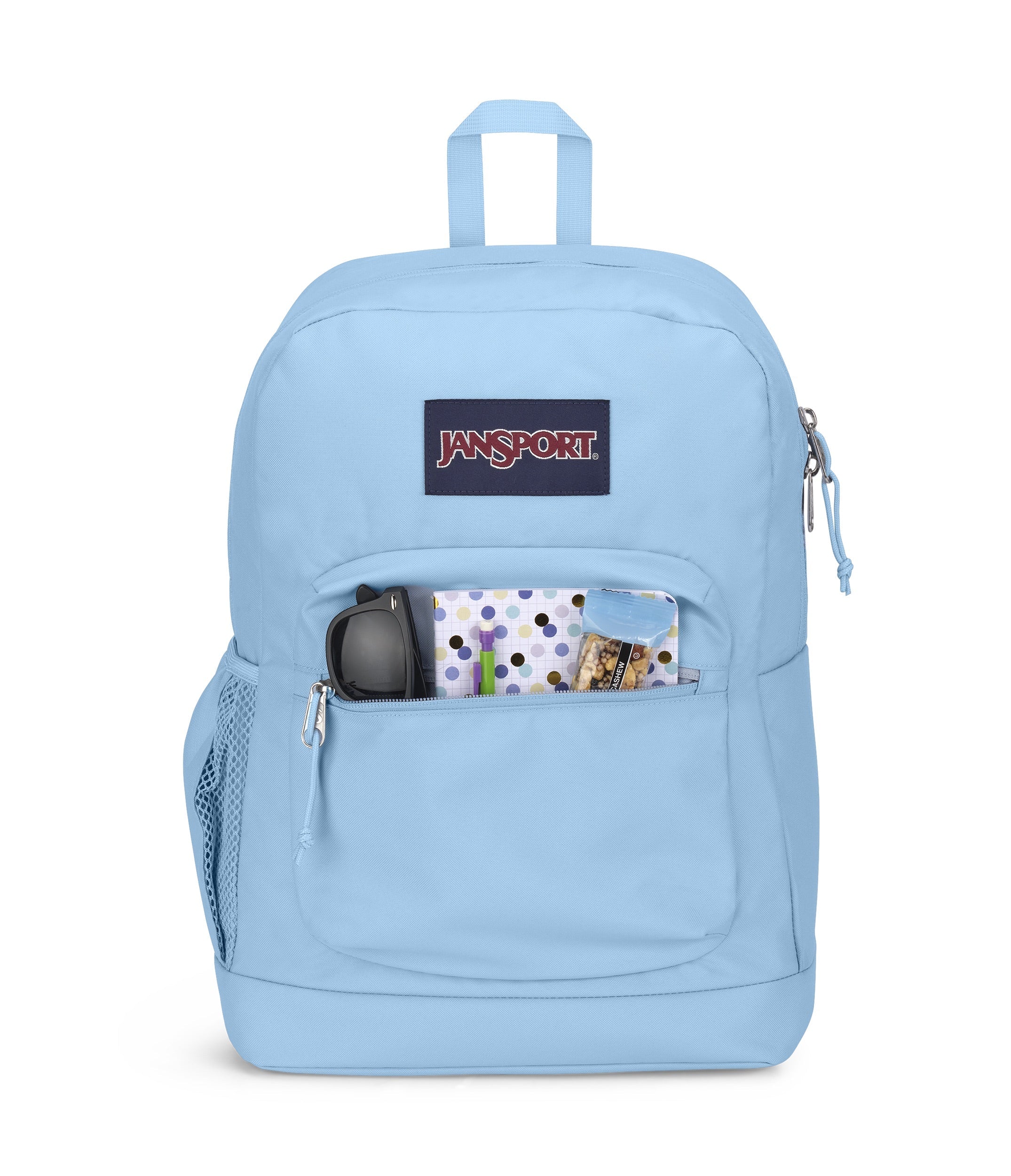 jansport-cross-town-plus-rucksack-blue-dusk-laptopfach image 6