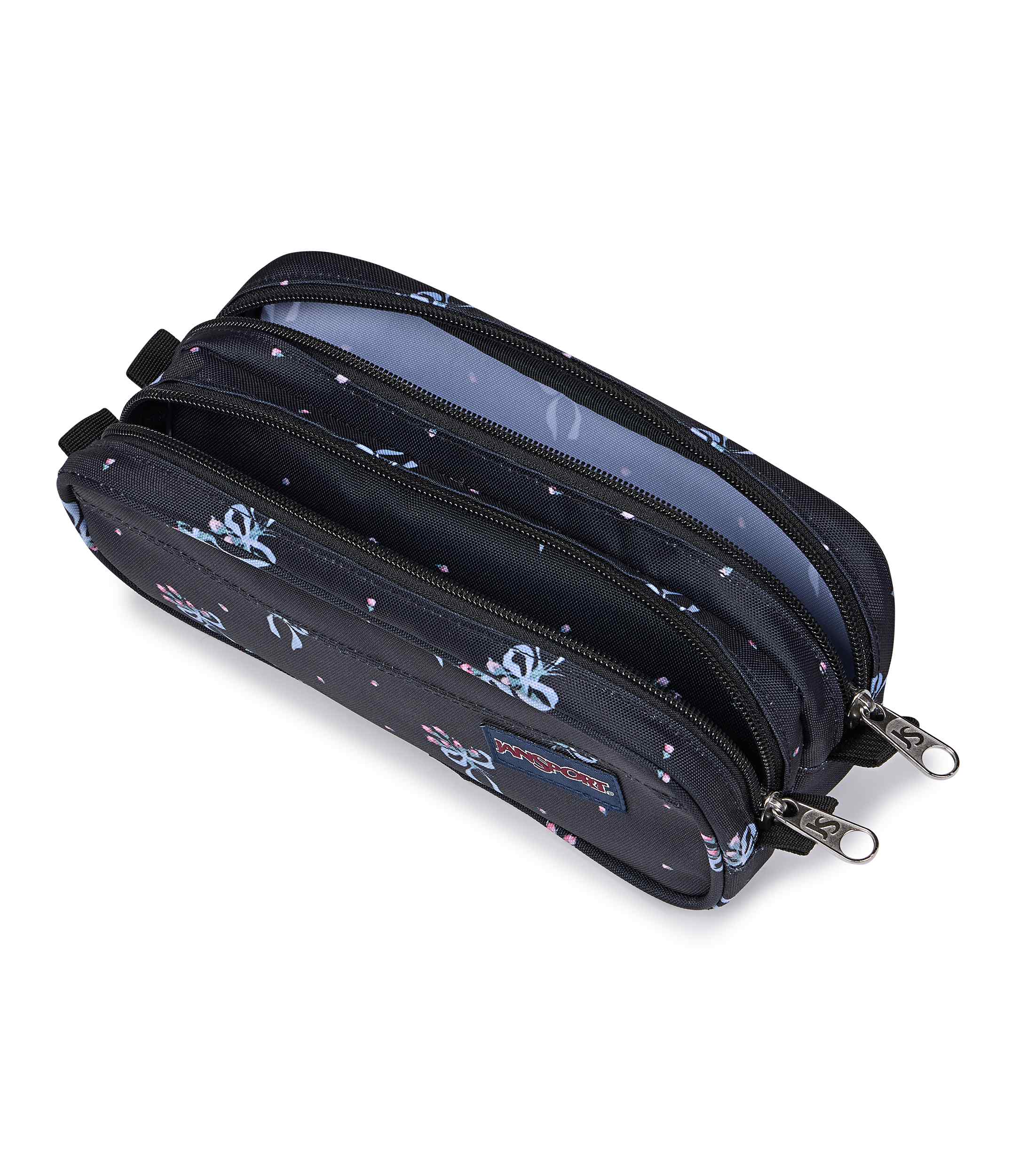 jansport-large-accessory-pouch-tasche-pastel-petal-black image 2